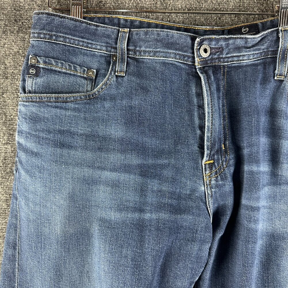 AG Adriano Goldschmied Jeans Mens 38 The Protege Straight Leg Cotton Stretch - Picture 4 of 9